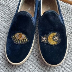 Soludos Celestial Velvet Slip on Size 9/9.5
